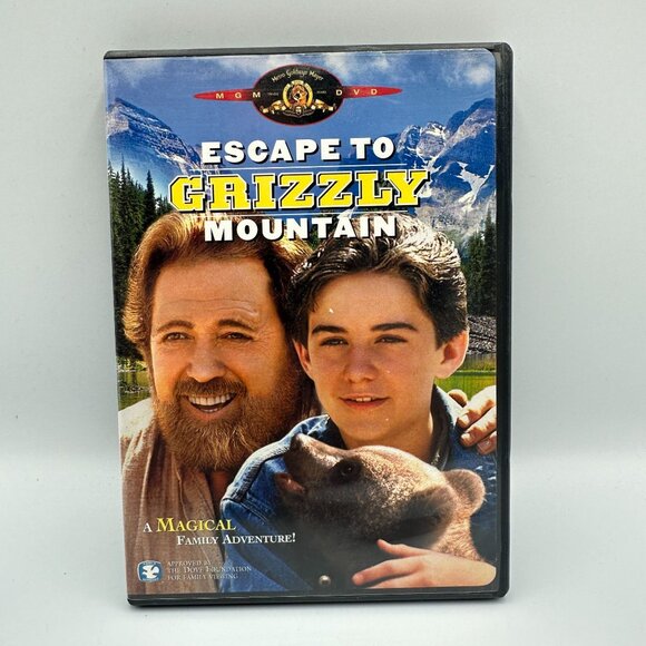 Escape To Grizzly Mountain DVD 1999 Dan Haggerty MGM Family Adventure Movie - Picture 1 of 3